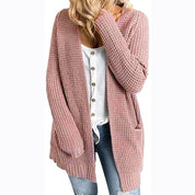 Sidse Vind | Oversized-Strickcardigan mit Taschen