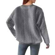 Sofie Kristensen | White Cable-Knit Sweater
