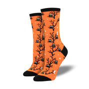 Harvest Haunt | Pumpkin Halloween Socks For Women
