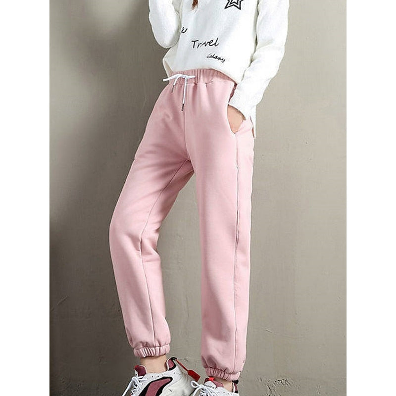 Ditte Falk | Cozy High-Waist Joggers til kvinder