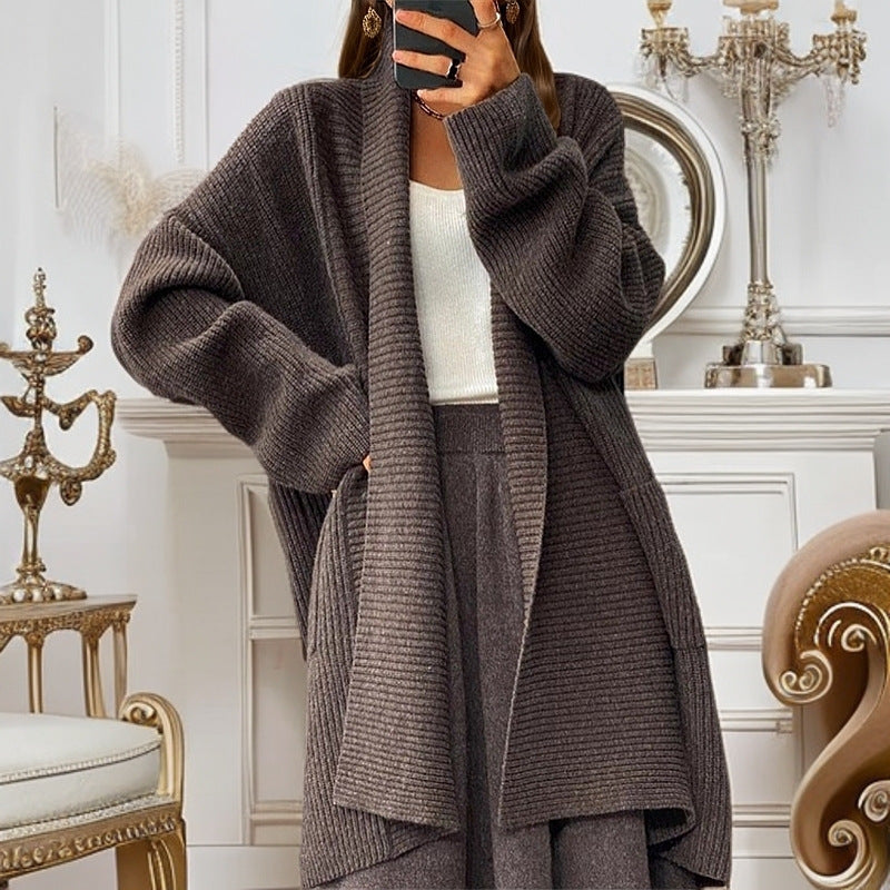 Karla Lindholm | Oversized cardigan i chunky strik til kvinder