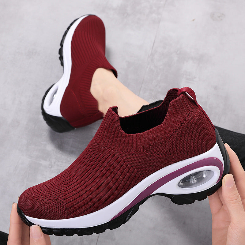 Signe Møller | Sneakers med Air-Cushion Sål og Åndbart Mesh