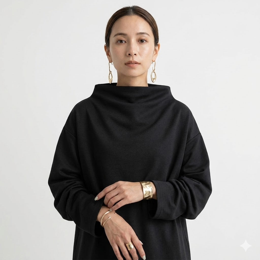 Evangeline Pembroke | Stilfuld Hoodie-Top med Løs Pasform