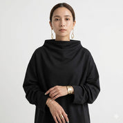 Evangeline Pembroke | Stilfuld Hoodie-Top med Løs Pasform