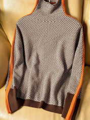 Cordelia Ashburn | Stribet Sweater i Varm Hverdag-Stil