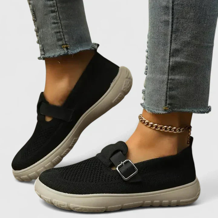 Amélie Laurent | Casual sneakers med elegant spænde til kvinder
