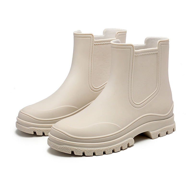 Nanna Kjeldsen | Gummistiefel mit rutschfester Sohle und Chelsea-Design