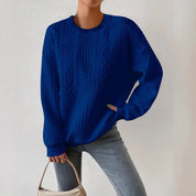 Sofie Kristensen | White Cable-Knit Sweater