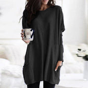 Rosalind Pemberton | Oversized Tunika Sweater med Lommer