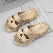 Fright Night | Skull Halloween Slippers For Women
