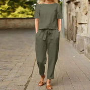 Alessia Fontaine | Elegant jumpsuit-sæt med sofistikeret pasform