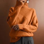 Camilla Sørensen | Yellow knitted blouse with a textured pattern