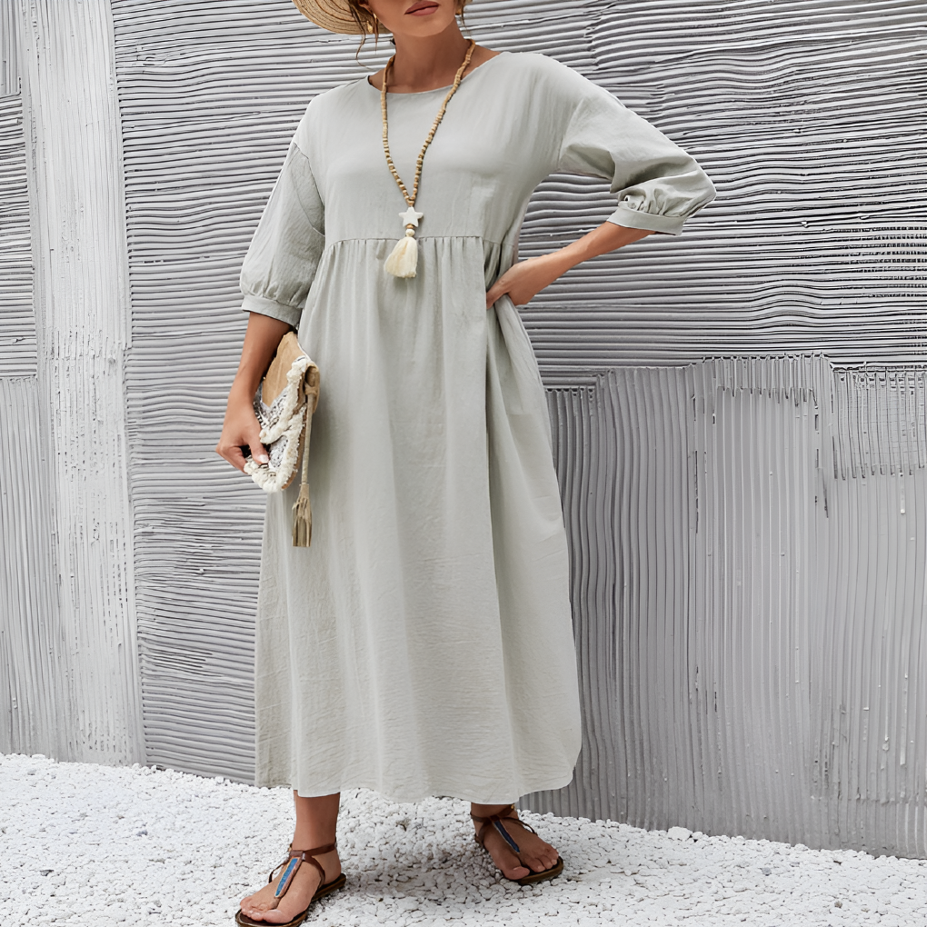 Aurora Bellini | Elegant luksus midi kjole