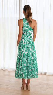 Valentina De Luca | Maxi-festkjole med asymmetrisk one-shoulder design