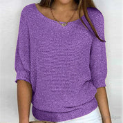 Olivera Sinclair | Midi-sweater i blød uldbinding