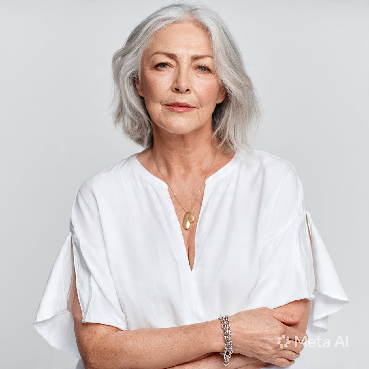 Isabelle Laurent | Elegant bluse med v-hals til kvinder