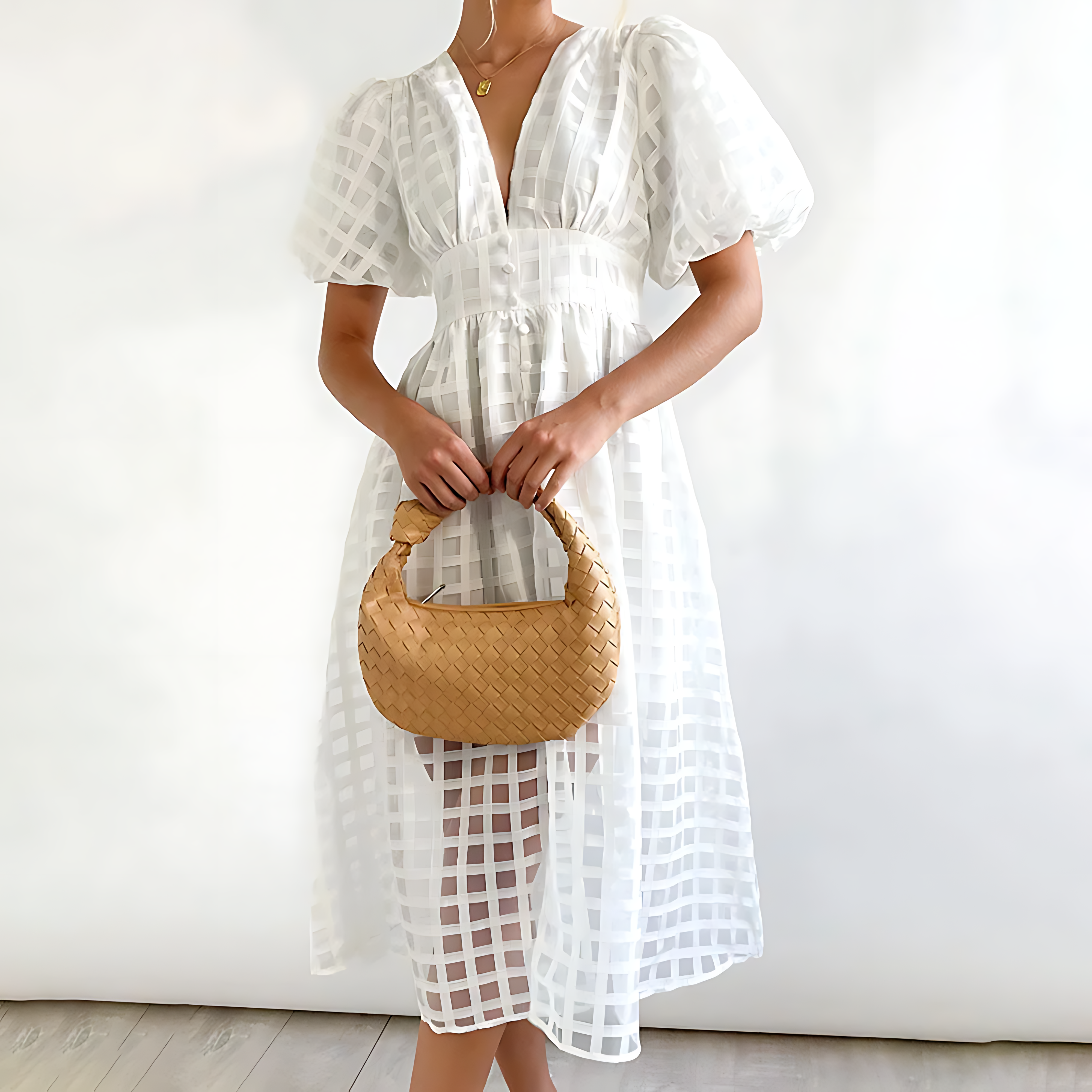 Camille Dupont | Midi-sommerkjole med tidløs elegance