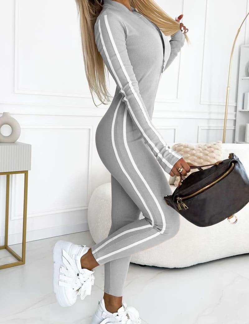 Katrine Olsen | Sportovní dámský overal catsuit na zip