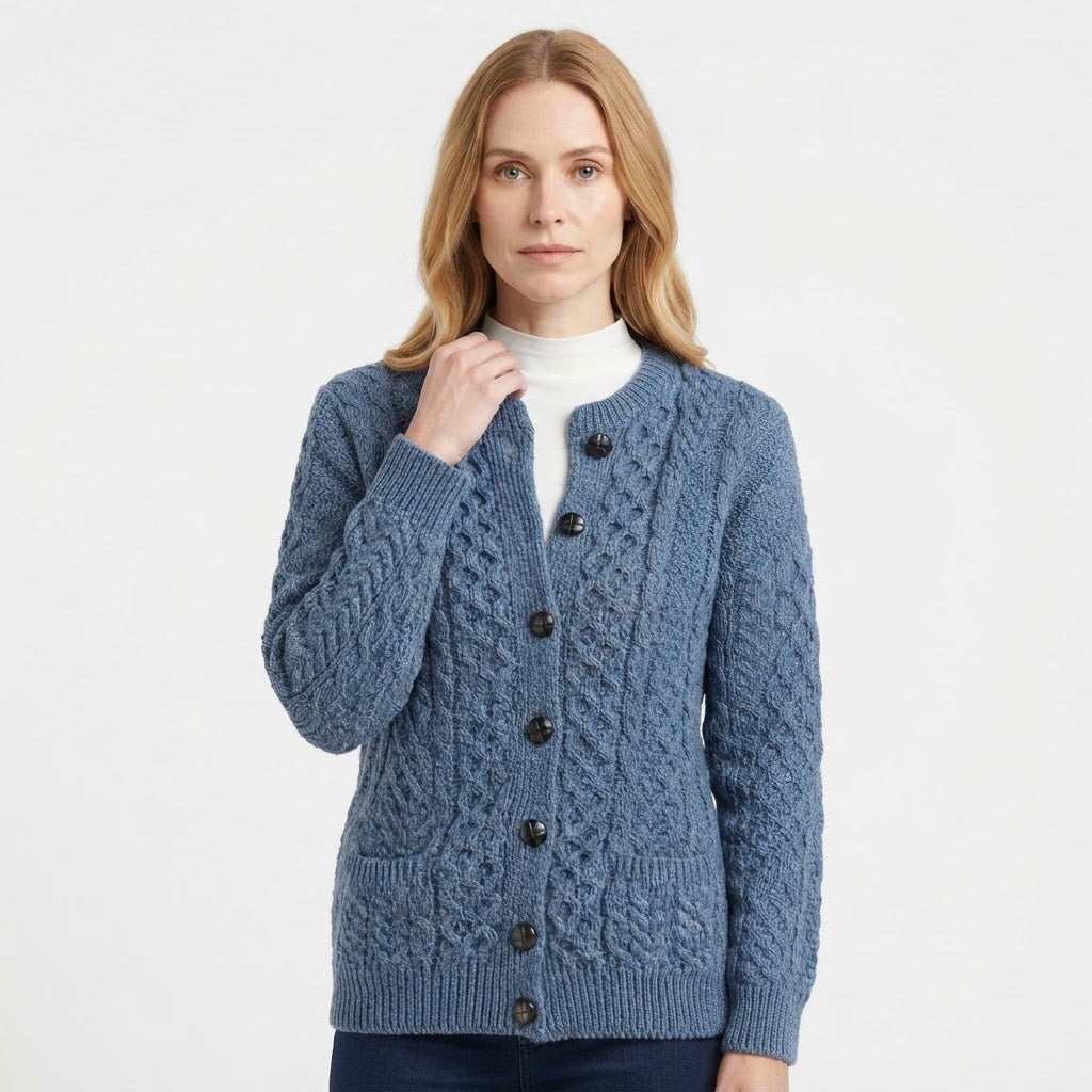 Julie Krogh | Structured Cardigan with Button Details