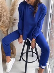 Amélie Sorensen | Komfortabel Outfit Set med Sweatshirt og Joggingbukser