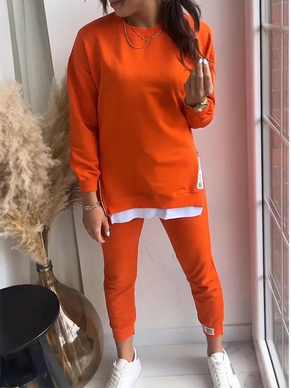 Amélie Sorensen | Komfortabel Outfit Set med Sweatshirt og Joggingbukser