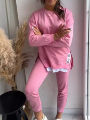 Amélie Sorensen | Komfortabel Outfit Set med Sweatshirt og Joggingbukser