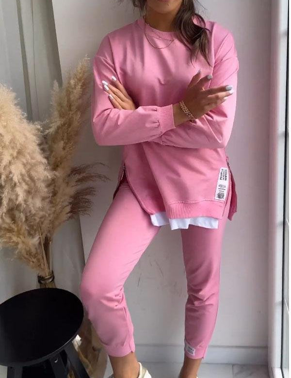 Amélie Sorensen | Komfortabel Outfit Set med Sweatshirt og Joggingbukser