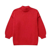 Harriet Sinclair | Oversize Efterårspullover i Beige – Blød & Varm Komfort