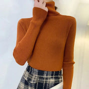 Mette Aagaard | Ribbed turtleneck sweater for women