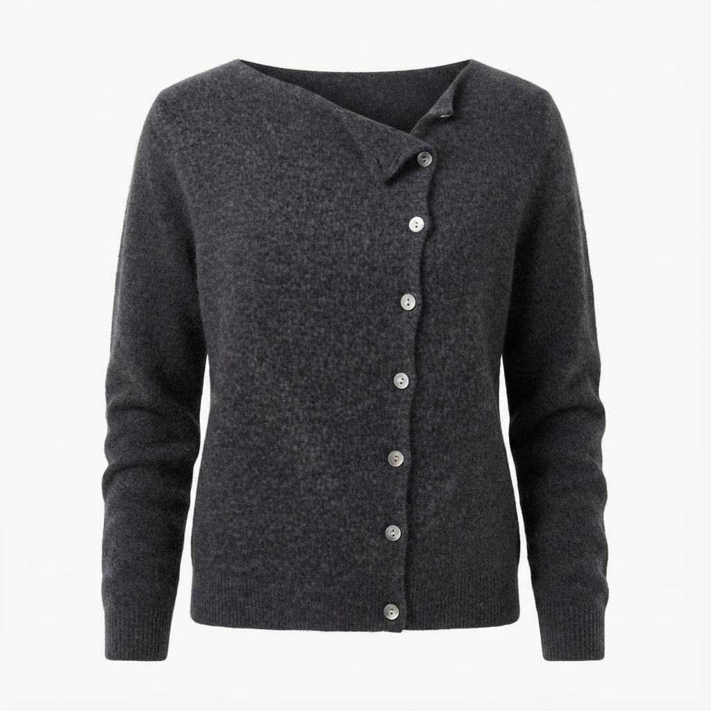 Merete Holst | Cardigan mit asymmetrischem Knopfverschluss