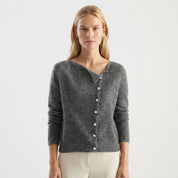 Merete Holst | Cardigan mit asymmetrischem Knopfverschluss