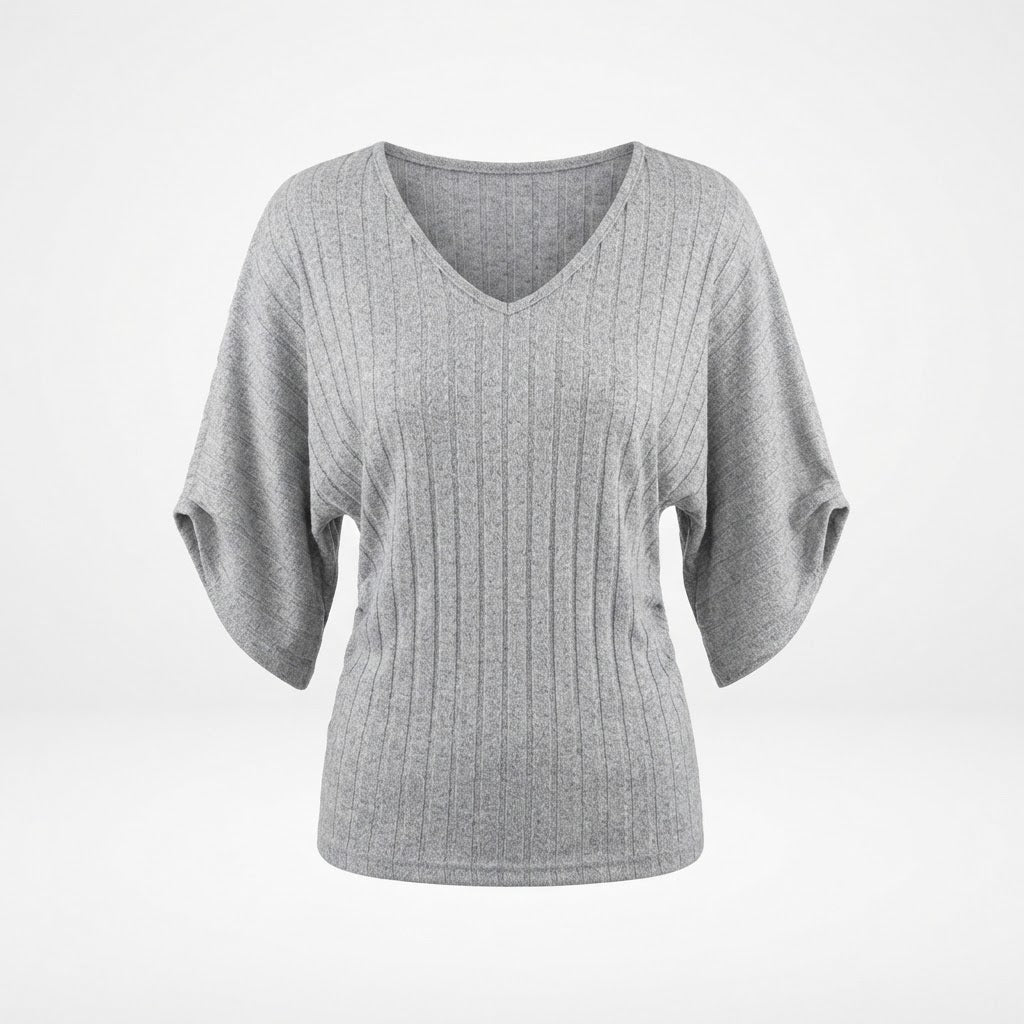 mia-knudsen-ribstrikket-v-hals-bluse-med-3-4-aermer-item.jpg