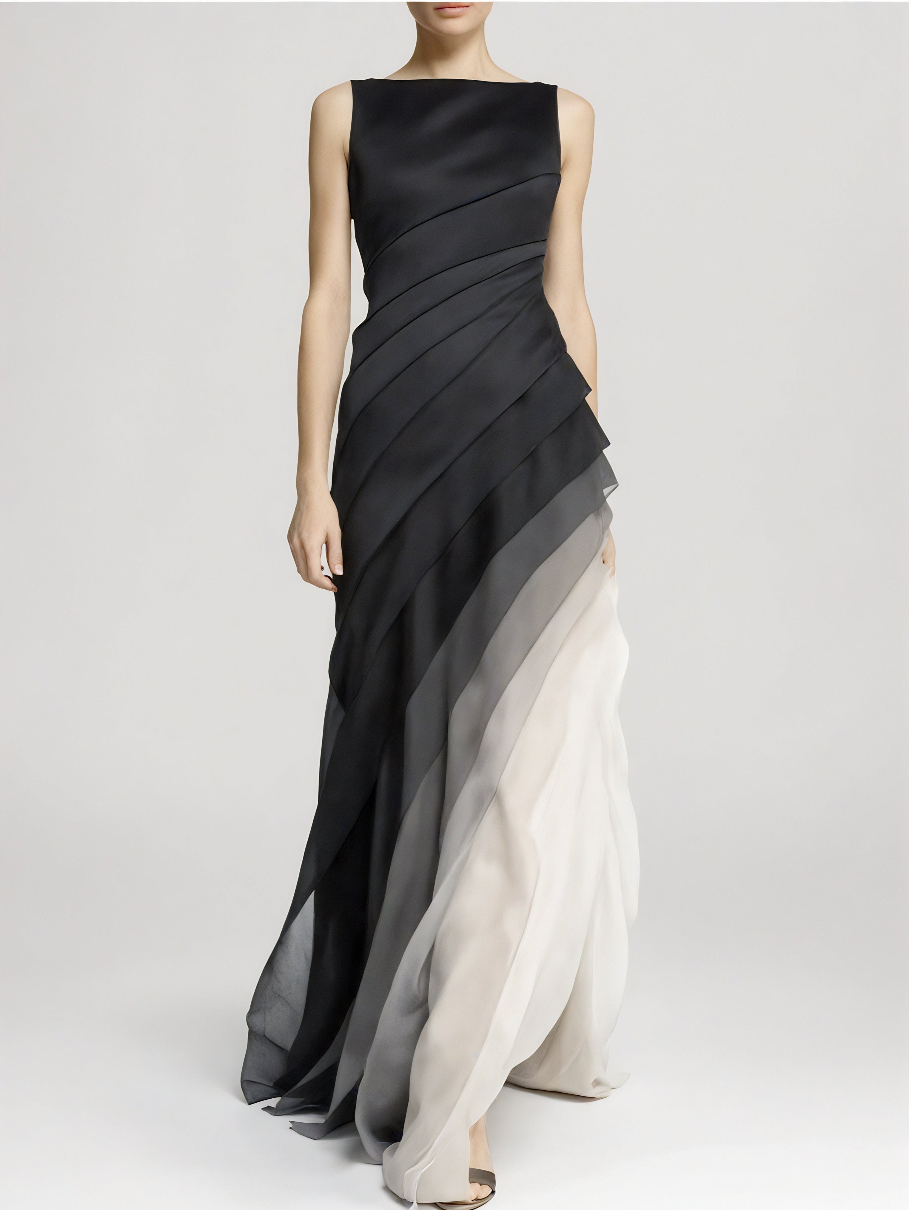 Livia Bellini | Ombre luksus maxi kjole