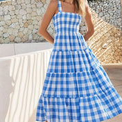 Isabella Romano | Maxi sommerkjole med farverigt print