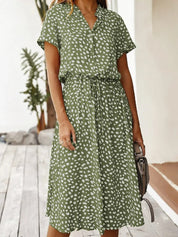 Isabelle Laurent | Midi-sommerkjole med let og elegant silhuet