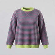 Selma Vinter | Striped Sweater with Round Neck