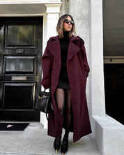 Portia Alderson | Overcoat i Uldblanding til Kvinder