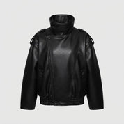 Trine Dahl | Retro-Lederjacke im Biker-Stil