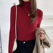 Mette Aagaard | Ribbed turtleneck sweater for women