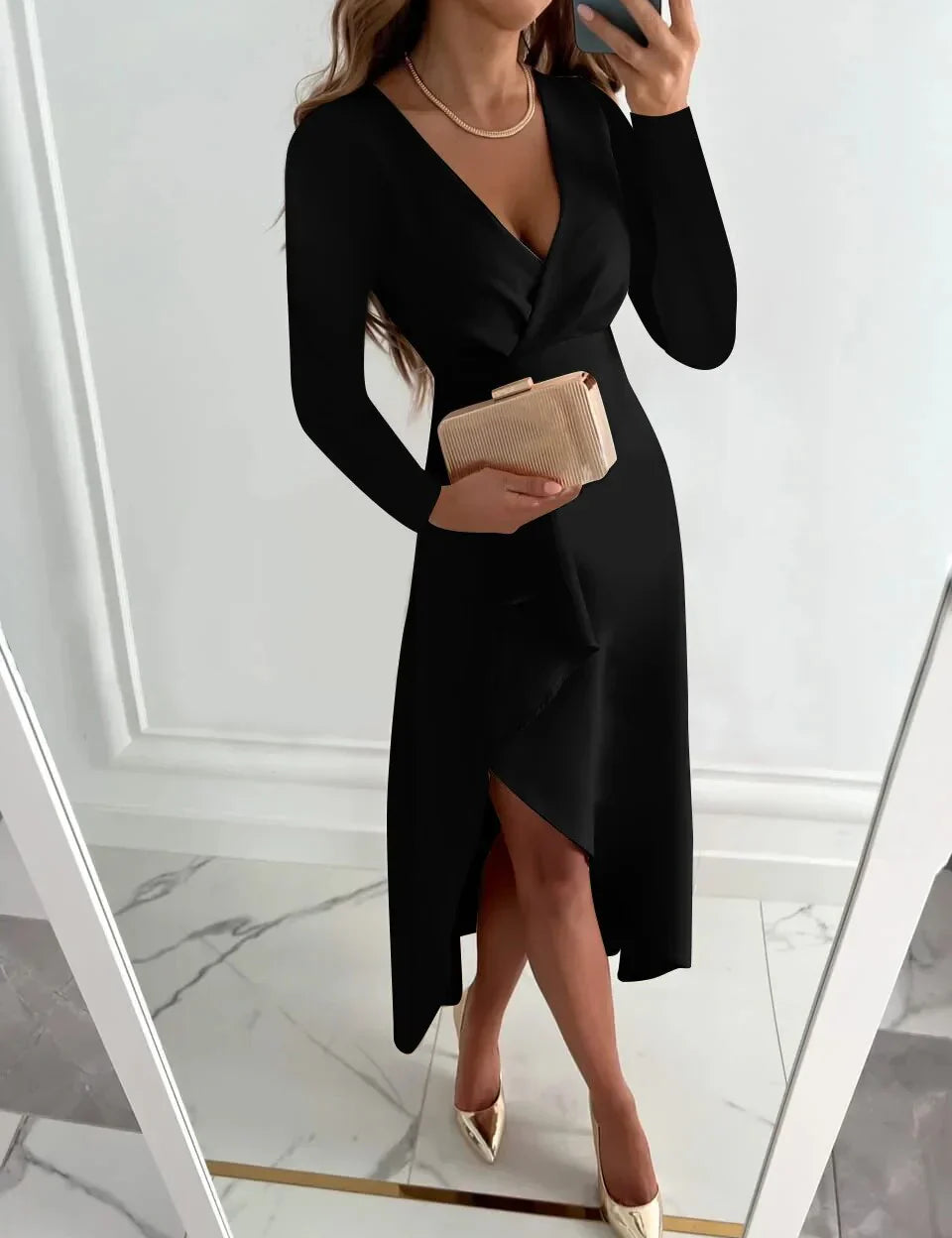 Valentina Ricci | Elegant luksus kjole i maxi-længde
