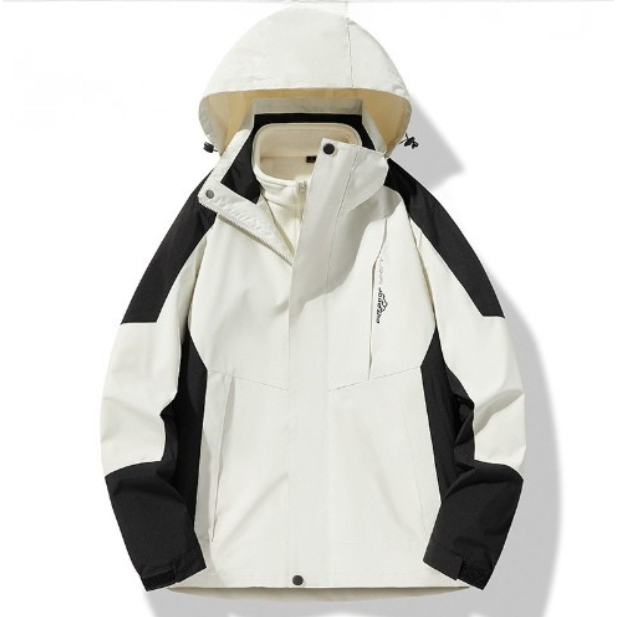Tina Rasmussen | Vandtæt 3-i-1 Softshell-jakke med aftagelig fleece