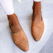 Chloé Moretti | Slip-on loafers med vævet elegance