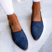 Chloé Moretti | Slip-on loafers med vævet elegance