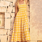 Isabella Romano | Maxi sommerkjole med farverigt print